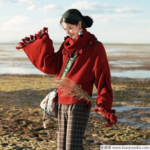 毛衣认真起来，就没冷空气什么事了-第1张图片-货源库