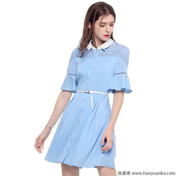 软妹风,浅蓝色连衣裙柔化女汉心-第10张图片-货源库 软妹风,浅蓝色连衣裙柔化女汉心-第10张图片-货源库