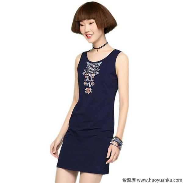 大牌剪裁,无袖连衣裙追逐国际范-第6张图片-货源库 大牌剪裁,无袖连衣裙追逐国际范-第6张图片-货源库