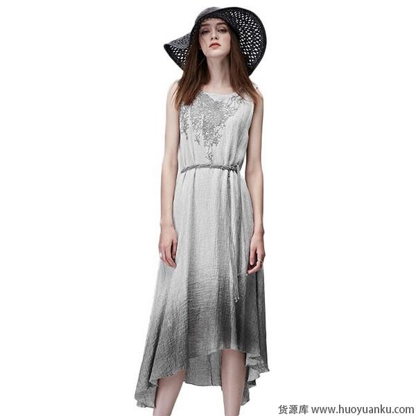 大牌剪裁,无袖连衣裙追逐国际范-第7张图片-货源库 大牌剪裁,无袖连衣裙追逐国际范-第7张图片-货源库