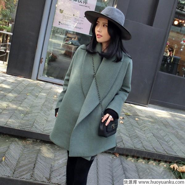 小个子们的大长腿,由毛呢外套来守护-第4张图片-货源库 小个子们的大长腿,由毛呢外套来守护-第4张图片-货源库