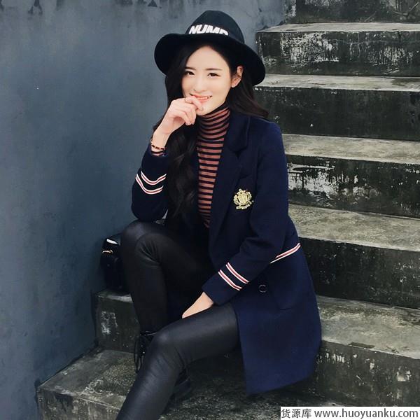 小个子们的大长腿,由毛呢外套来守护-第8张图片-货源库 小个子们的大长腿,由毛呢外套来守护-第8张图片-货源库