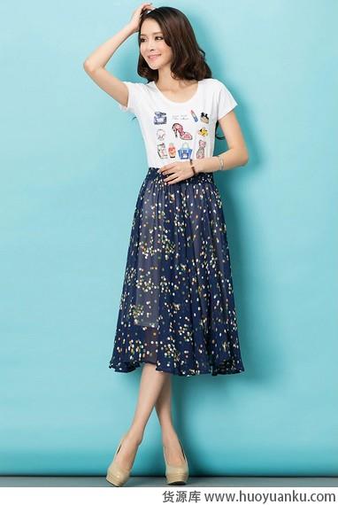 夏天有三宝裙子、短裤、雪纺-第6张图片-货源库