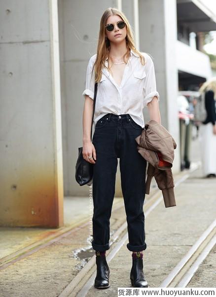 细节精致气质佳，白衬衫的日常美如画-第2张图片-货源库