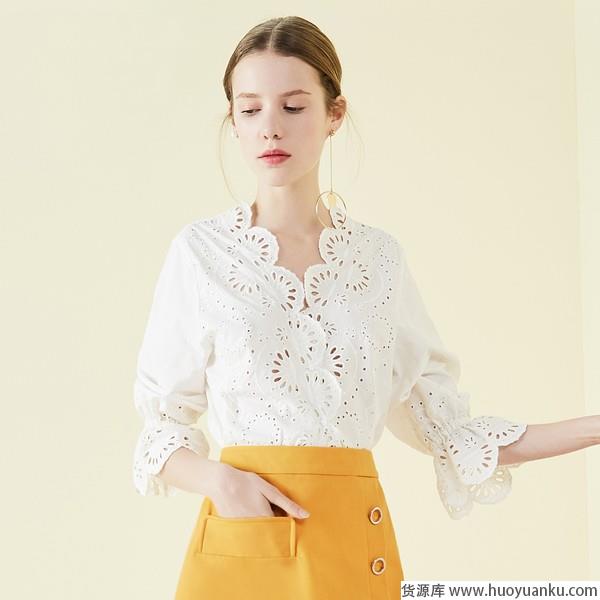 细节精致气质佳，白衬衫的日常美如画-第8张图片-货源库