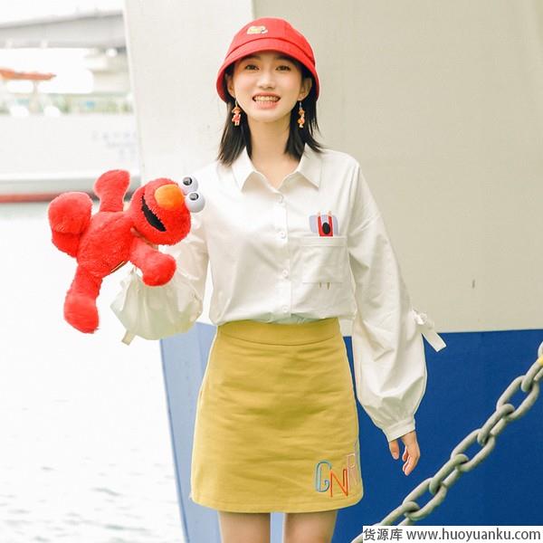 细节精致气质佳，白衬衫的日常美如画-第10张图片-货源库