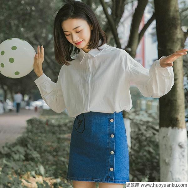 细节精致气质佳，白衬衫的日常美如画-第12张图片-货源库