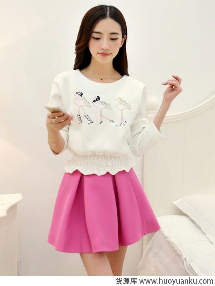 短裙叫寒冬也俏丽-第1张图片-货源库