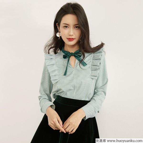 甜美式优雅蝴蝶结最懂-第5张图片-货源库