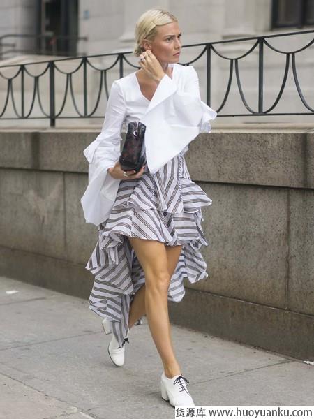 荷叶边用对地方，分分钟美出新高度-第3张图片-货源库