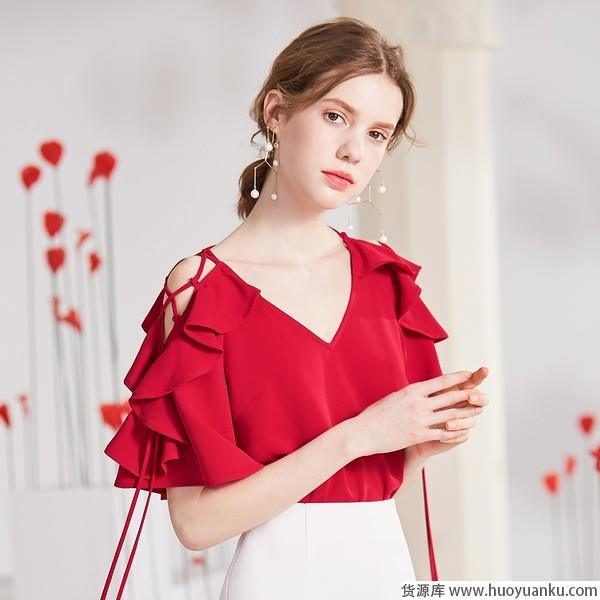 荷叶边用对地方，分分钟美出新高度-第16张图片-货源库