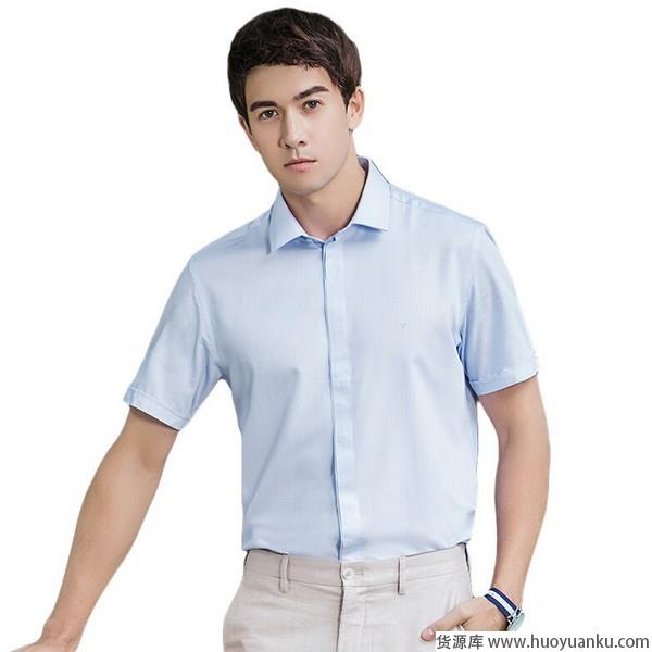 浅色短袖衬衫大话清凉感-第5张图片-货源库 浅色短袖衬衫大话清凉感-第5张图片-货源库