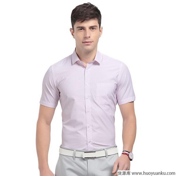 浅色短袖衬衫大话清凉感-第8张图片-货源库 浅色短袖衬衫大话清凉感-第8张图片-货源库