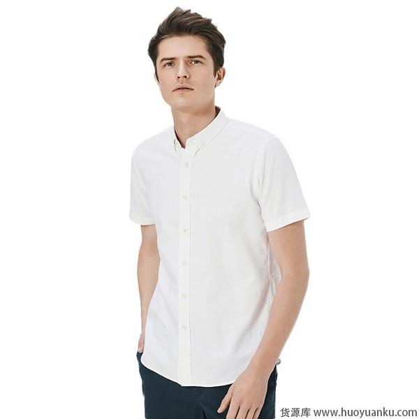 浅色短袖衬衫大话清凉感-第10张图片-货源库 浅色短袖衬衫大话清凉感-第10张图片-货源库