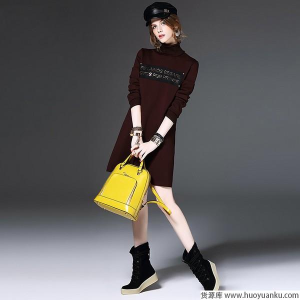 以傲娇的姿态展现冬之裙的威严-第8张图片-货源库