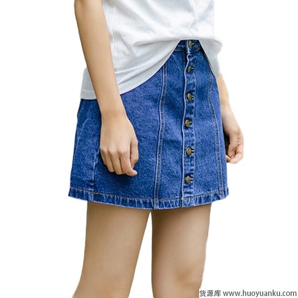 清爽治愈系,A字半身打造乖女孩-第1张图片-货源库 清爽治愈系,A字半身打造乖女孩-第1张图片-货源库