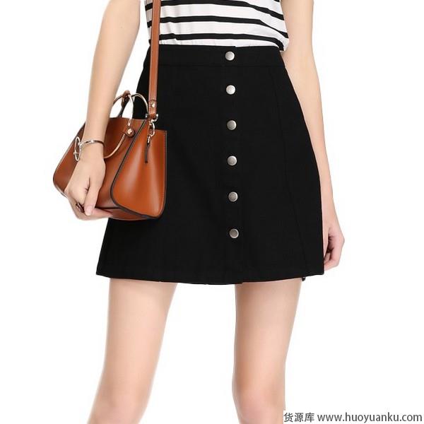 清爽治愈系,A字半身打造乖女孩-第2张图片-货源库 清爽治愈系,A字半身打造乖女孩-第2张图片-货源库