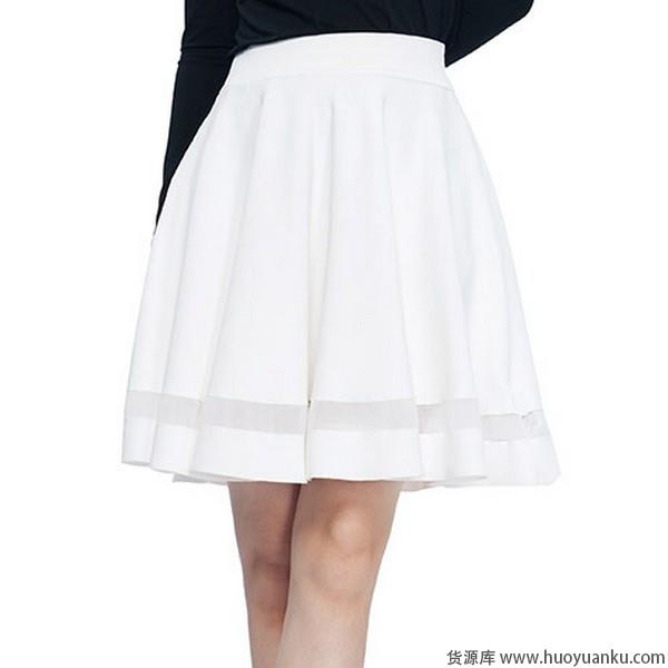 清爽治愈系,A字半身打造乖女孩-第3张图片-货源库 清爽治愈系,A字半身打造乖女孩-第3张图片-货源库