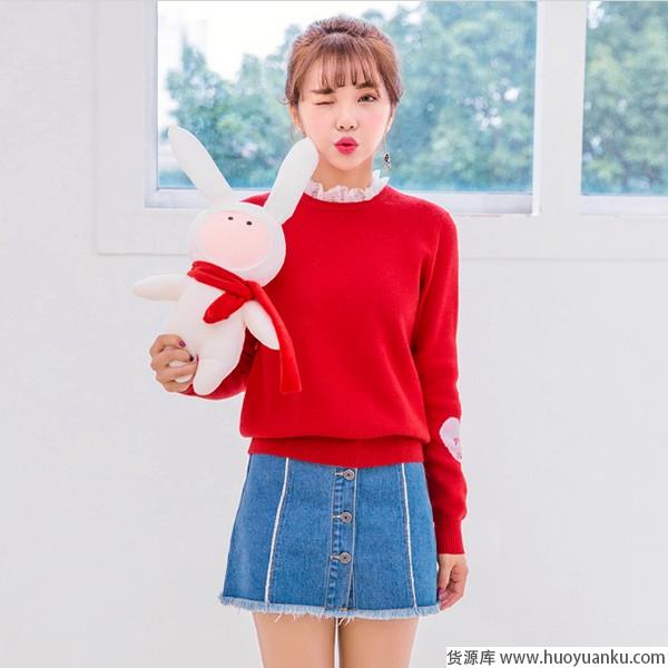 新一年的运势从红毛衣开始-第2张图片-货源库
