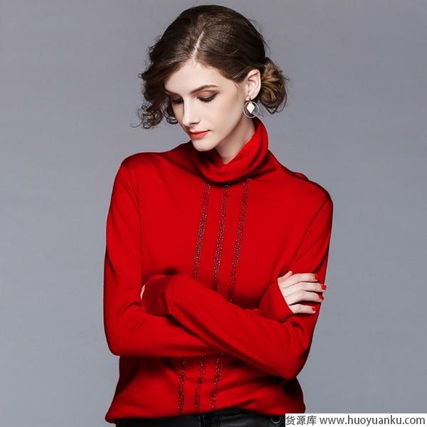 新一年的运势从红毛衣开始-第8张图片-货源库