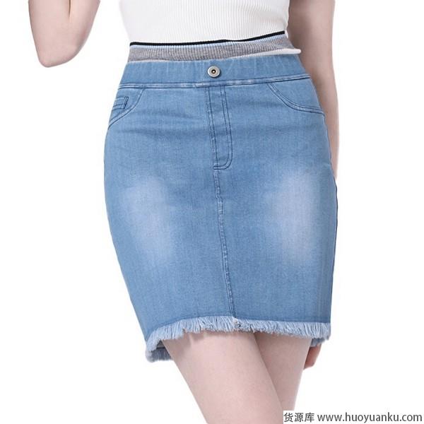 牛仔半身裙拯救箱底衣物-第2张图片-货源库