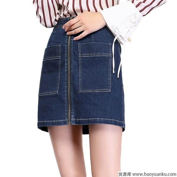 牛仔半身裙拯救箱底衣物-第3张图片-货源库