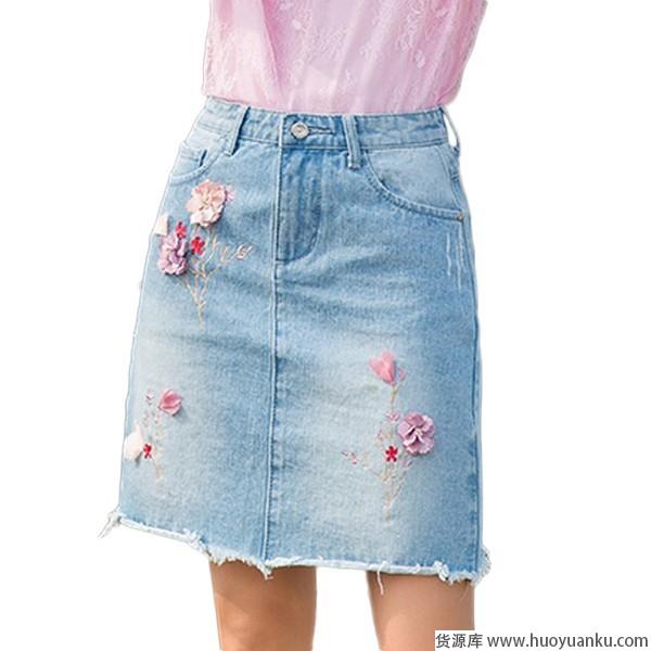 牛仔半身裙拯救箱底衣物-第5张图片-货源库