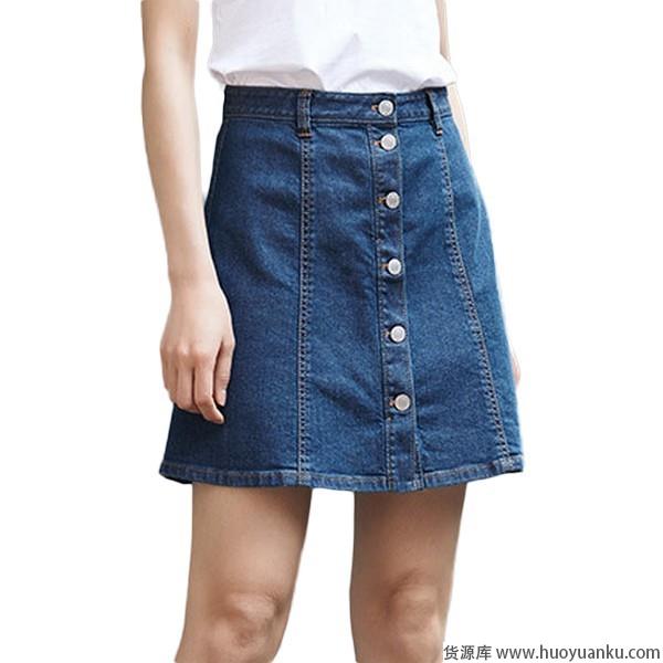 牛仔半身裙拯救箱底衣物-第6张图片-货源库