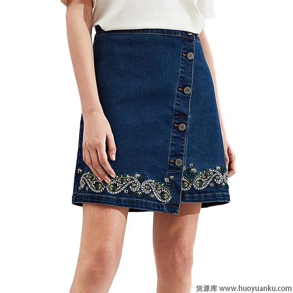 牛仔半身裙拯救箱底衣物-第9张图片-货源库