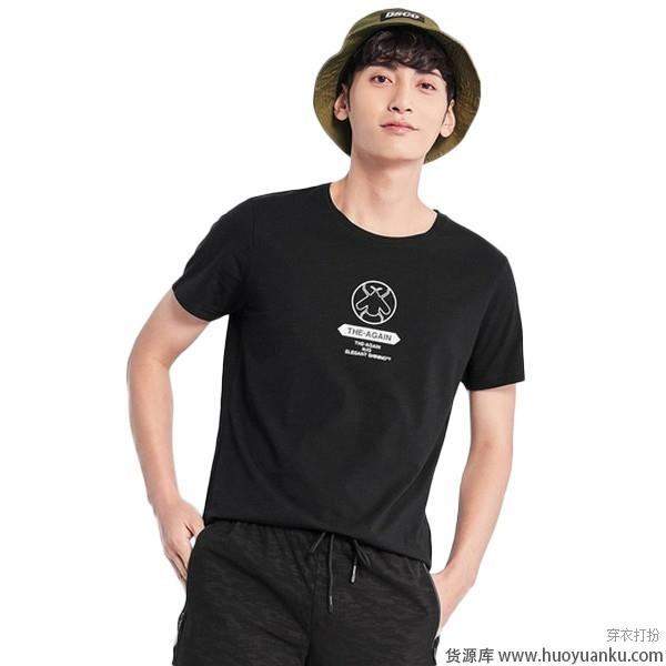 深色系T恤诠释沉稳男人味-第2张图片-货源库