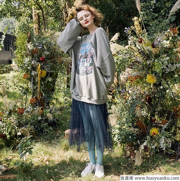 内搭单穿都有特色，拼接式连衣裙放大招-第8张图片-货源库