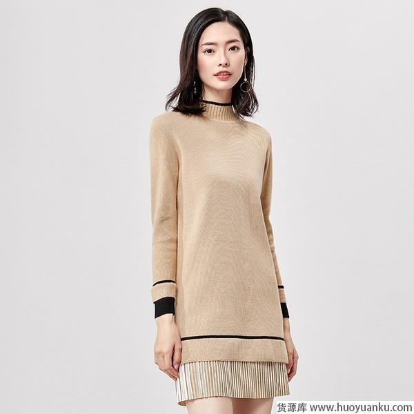 内搭单穿都有特色，拼接式连衣裙放大招-第11张图片-货源库