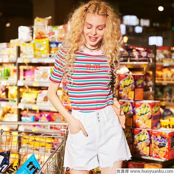 五月六月暑云飞，清凉热裤秀无敌-第15张图片-货源库