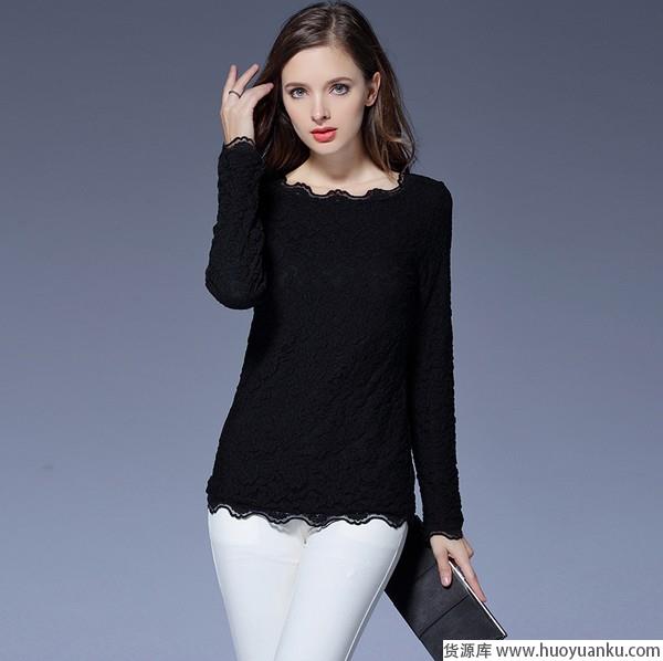 内搭不只有毛衣，这些打底衫也不错-第3张图片-货源库