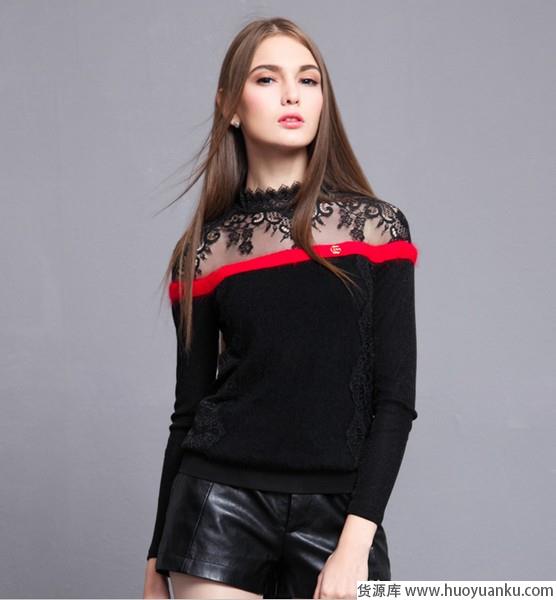 内搭不只有毛衣，这些打底衫也不错-第5张图片-货源库