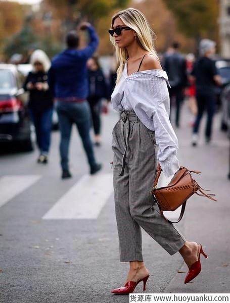 花苞高腰时尚记，细腰长腿进行时-第2张图片-货源库