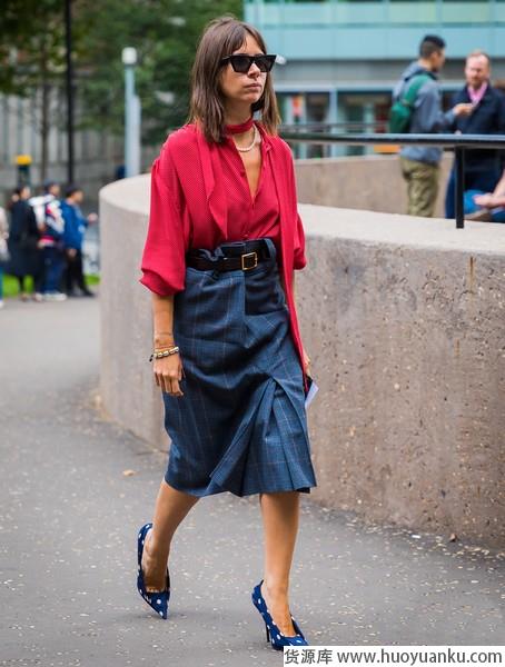 花苞高腰时尚记，细腰长腿进行时-第6张图片-货源库