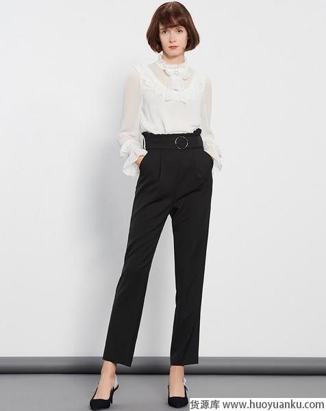 花苞高腰时尚记，细腰长腿进行时-第9张图片-货源库