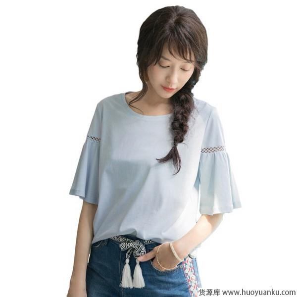 设计感！这些纯色T恤和别人不一样-第9张图片-货源库