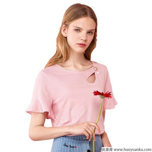 设计感！这些纯色T恤和别人不一样-第10张图片-货源库