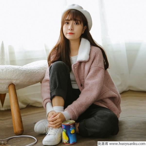 粉色+短外套=精致的女孩儿-第3张图片-货源库