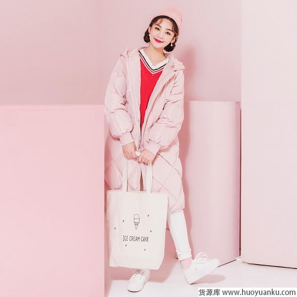 超过一米六的女人，穿什么样的羽绒服？-第2张图片-货源库