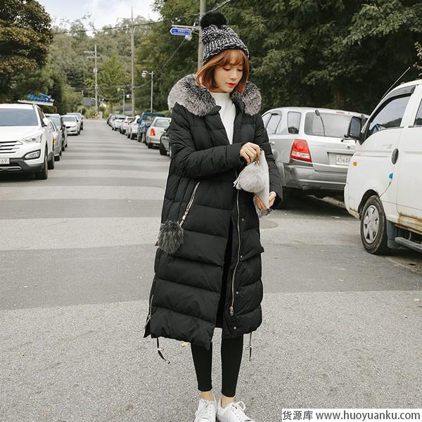 超过一米六的女人，穿什么样的羽绒服？-第4张图片-货源库