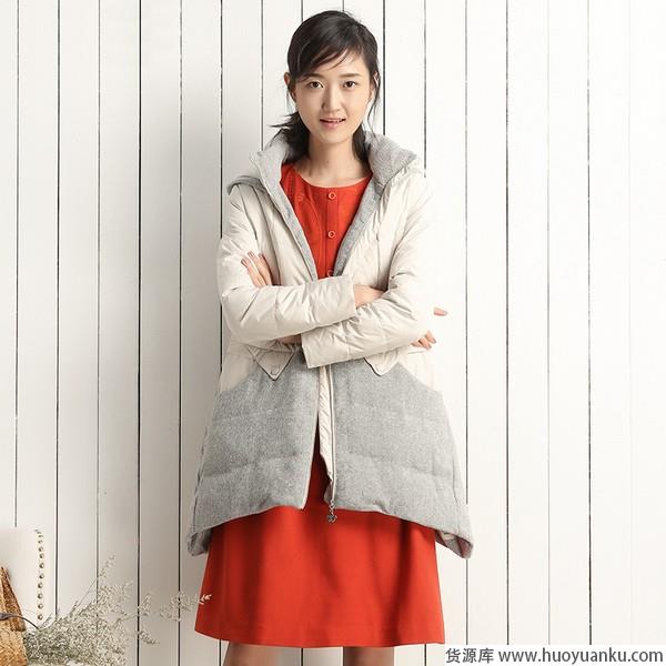 超过一米六的女人，穿什么样的羽绒服？-第5张图片-货源库