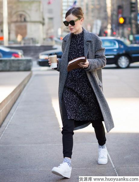 简单舒适凹造型，没有针织裙可不行-第4张图片-货源库