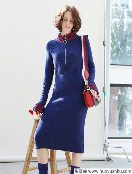 简单舒适凹造型，没有针织裙可不行-第16张图片-货源库