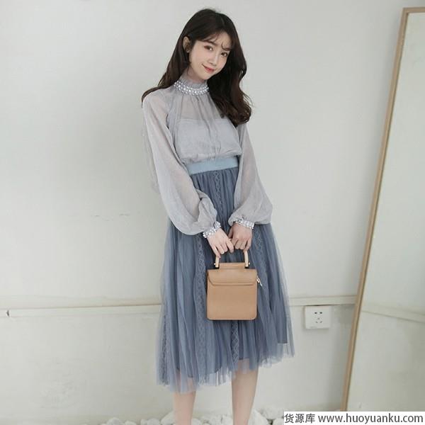 套装裙的存在感，一直都没有低过-第4张图片-货源库