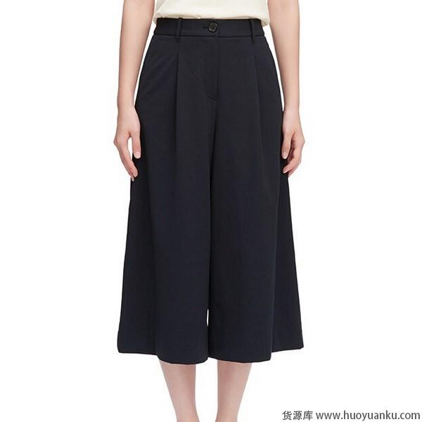 七分阔腿裤霸气足召唤女王风-第1张图片-货源库