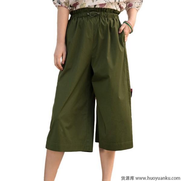 七分阔腿裤霸气足召唤女王风-第10张图片-货源库