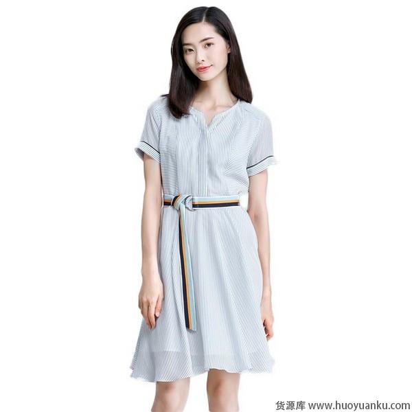 衬衫连衣裙温婉派，乖巧时髦释义淑女品格-第6张图片-货源库